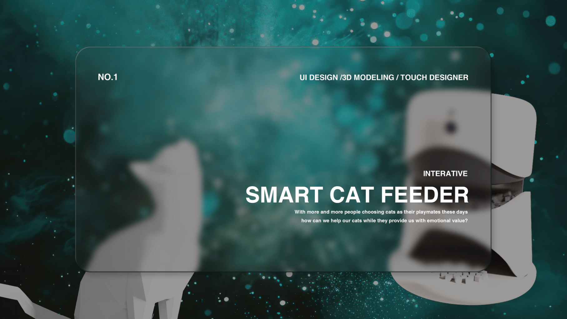 Interactive Feeder cover